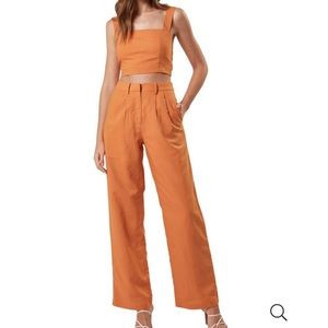 Charlie Holiday Orange Pant / Trouser